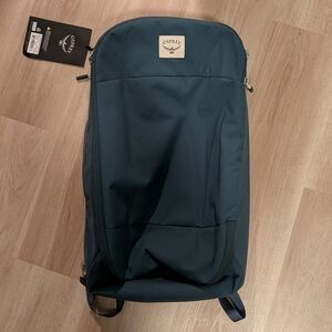 Osprey Teal Arcane Travel Backpack